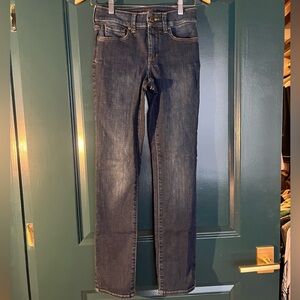 NYDJ Sherri Slim. Size 00. Dark indigo wash